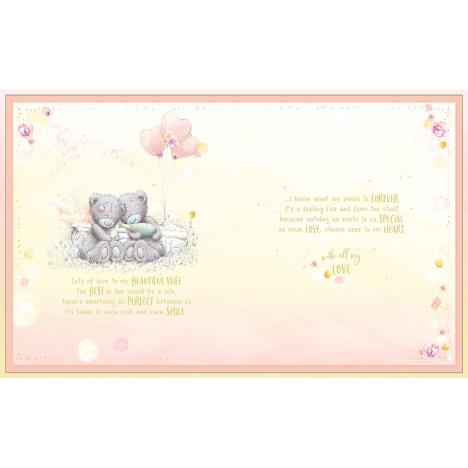 Beautiful Wife Me to You Bear Boxed Birthday Card Extra Image 1